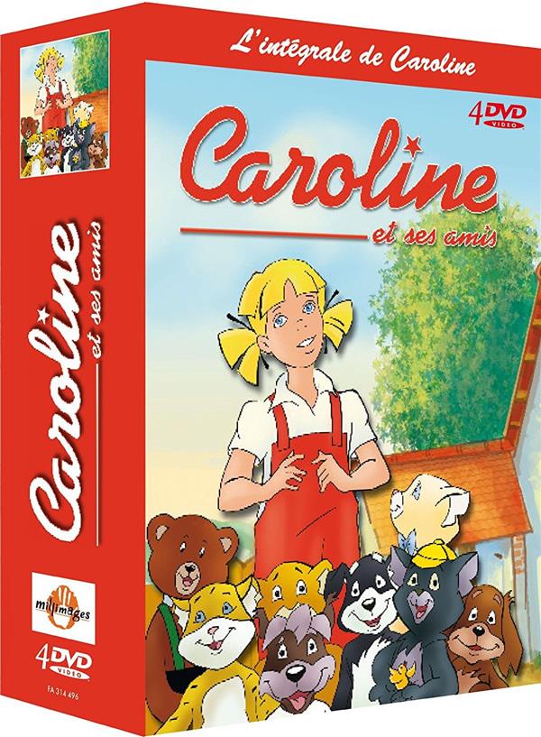 Caroline et ses amis - Coffret 4 DVD : Vol. 1 + Vol. 2 + Vol. 3 + Vol. 4 [DVD] - flash vidéo