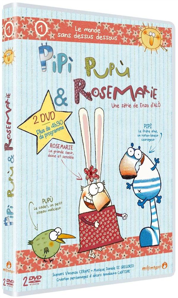 Pipì, Pupù et Rosemarie - Vol. 1 : Le monde sens dessus dessous [DVD] - flash vidéo