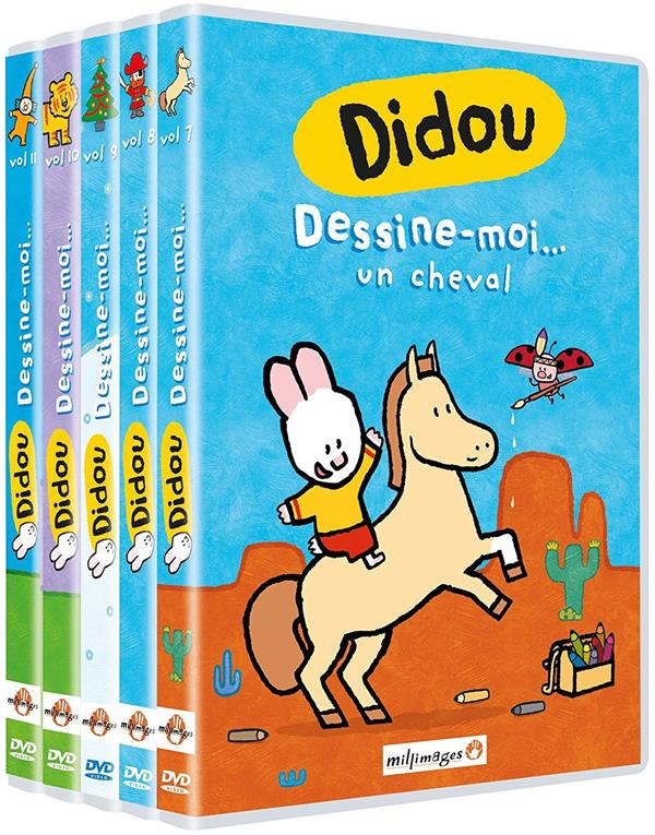 Didou dessine-moi - Coffret Vol. 7 à 11 [DVD] - flash vidéo