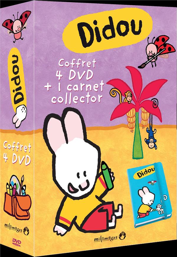 Didou dessine-moi - Coffret 4 DVD : Vol. 5 + 6 + 7 + 8 [DVD] - flash vidéo