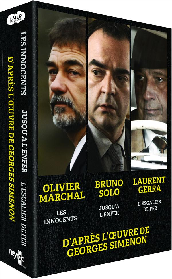 Les Polars D'après L'oeuvre De Georges Simenon : Les Innocents Jusqu'à L'enfer L'escalier De Fer [DVD] - flash vidéo
