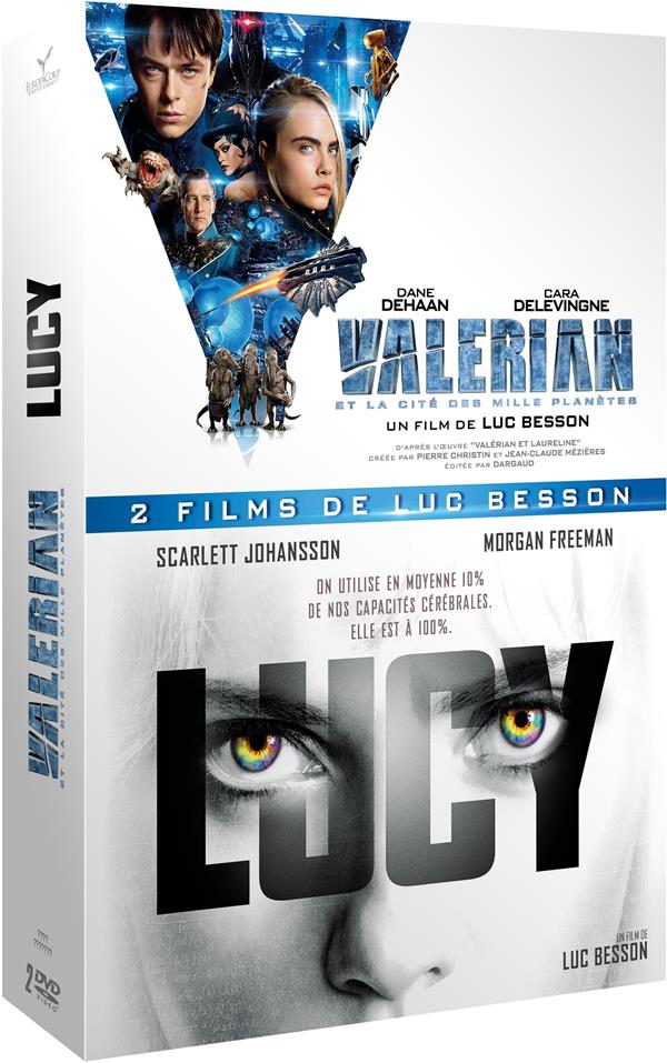 Valérian et la Cité des Mille Planètes + Lucy [DVD] - flash vidéo