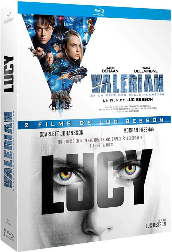 Valérian et la Cité des Mille Planètes + Lucy [Blu-ray]
