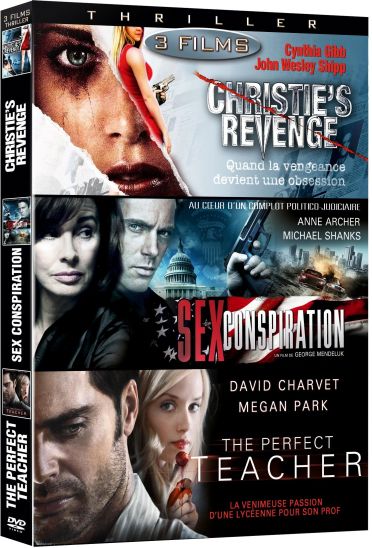 Coffret Complot : Christie's Revenge  Sex Conspiration  The Perfect Teacher [DVD]