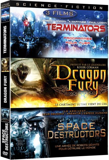 Coffret Destruction : The Terminators  Dragon Fury  Space Destructors [DVD]