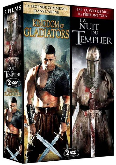 Coffret Croisade : Kingdom Of Gladiators La Nuit Du Templier [DVD] - flash vidéo