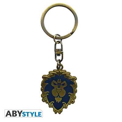 World of Warcraft - Alliance Logo Metal Keychain - flash vidéo