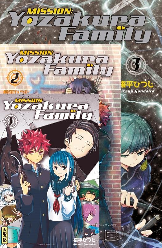 Mission : Yozakura Family : coffret Tomes 1 à 3