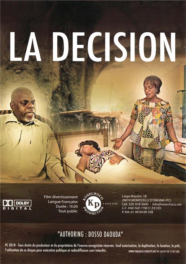 La décision [DVD] - flash vidéo