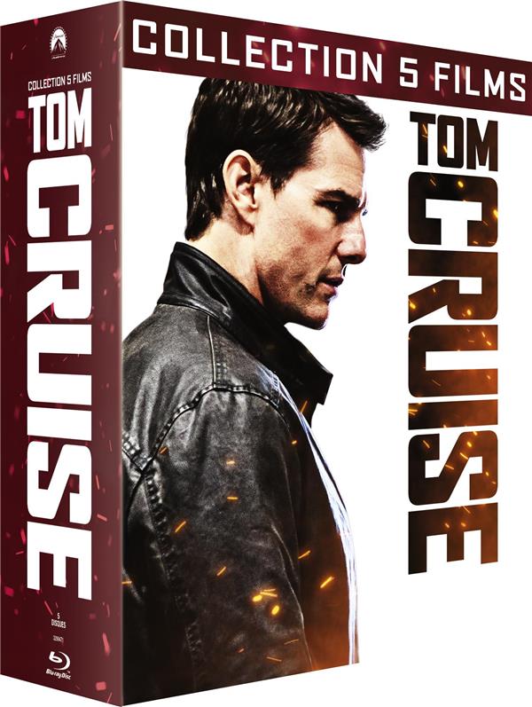 Tom Cruise - Collection 5 films : Top Gun + La Guerre des mondes + Mission : Impossible + Jours de tonnerre + Jack Reacher [Blu-ray] - flash vidéo