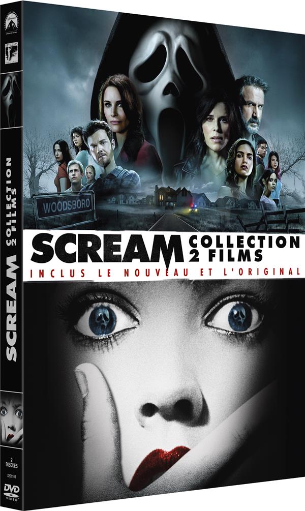 Scream - Collection 2 films (1996 + 2022) [DVD] - flash vidéo