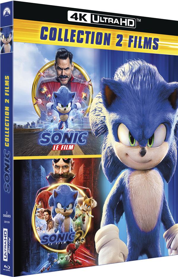 Sonic, le film 1 & 2 [4K Ultra HD] - flash vidéo