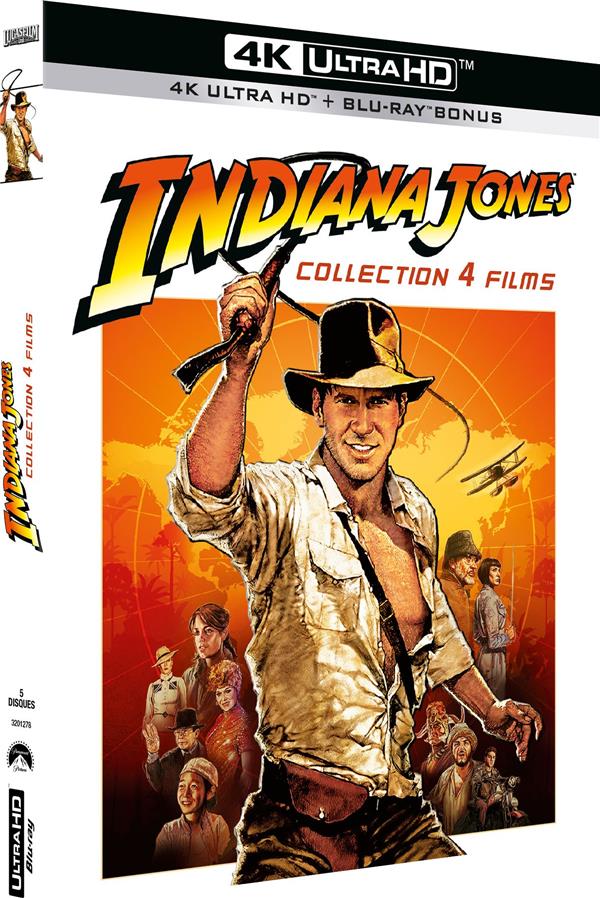 Indiana Jones - L'intégrale [4K Ultra HD]