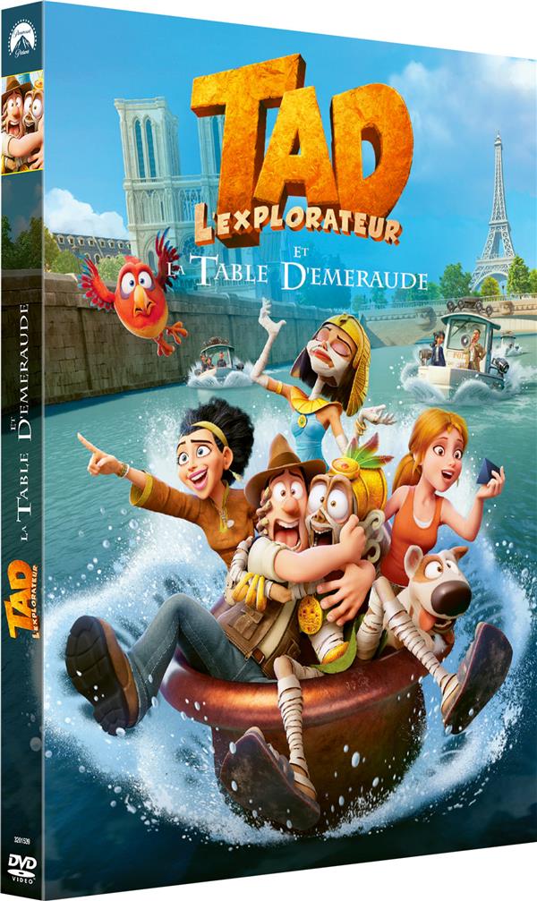 Tad l'explorateur et la Table d'Émeraude [DVD] - flash vidéo