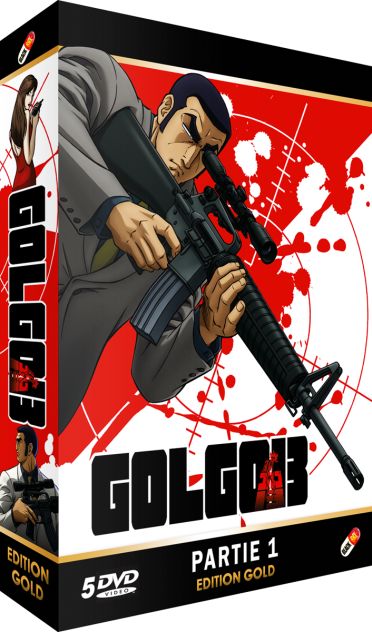 Golgo 13 - Partie 1 - Coffret DVD + Livret - Edition Gold