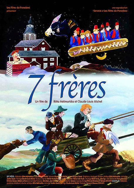 7 frères [DVD] - flash vidéo