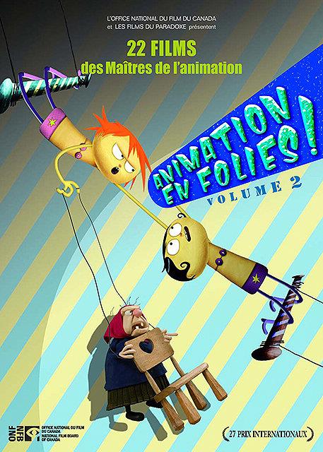 Animation en folies ! Volume 2 - 21 films des Maîtres de l'animation [DVD] - flash vidéo