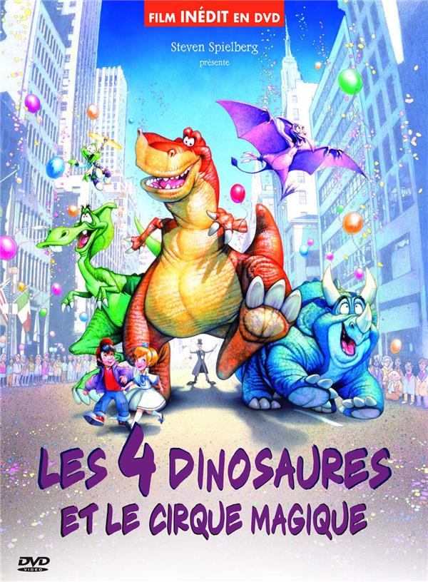 Les 4 dinosaures et le cirque magique [DVD] - flash vidéo