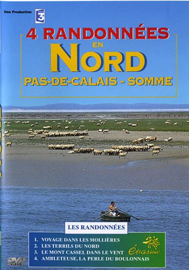 4 randonnées en Nord Pas-de-Calais - Somme [DVD]