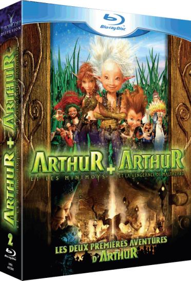 Arthur et les Minimoys + Arthur et la vengeance de Maltazard [Blu-ray]
