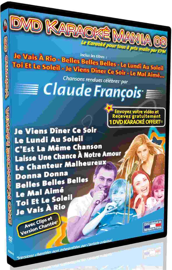 DVD Karaoké Mania 03 : Spécial Claude François [DVD]