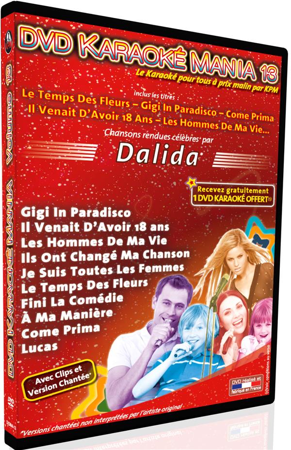 DVD Karaoké Mania 13 : Dalida [DVD]