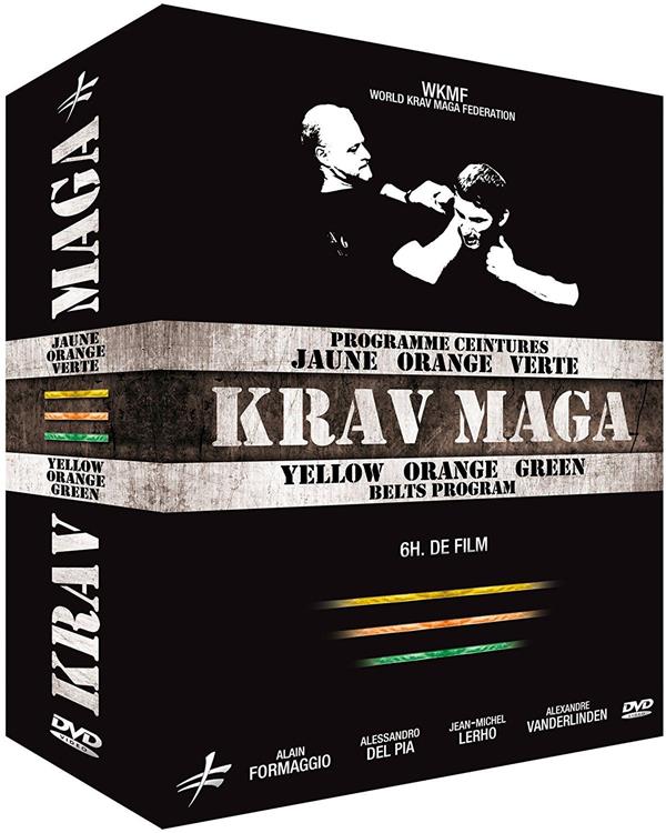 Coffret Krav Maga : Programme ceintures jaune, orange & verte [DVD]