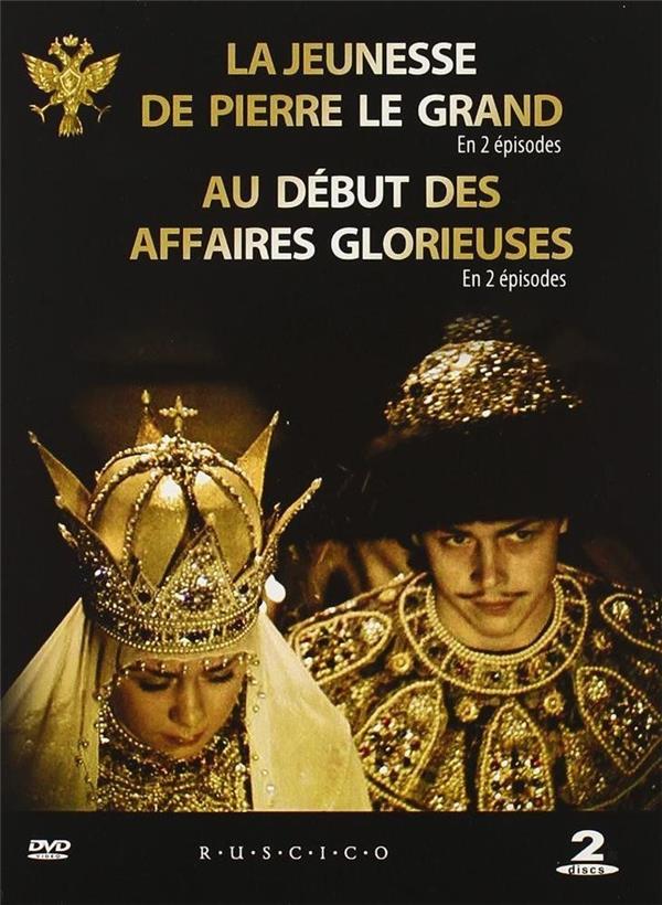 Coffret Pierre Le Grand : La Jeunesse De Pierre Le Grand Au Début Des Affaires Glorieuses [DVD] - flash vidéo