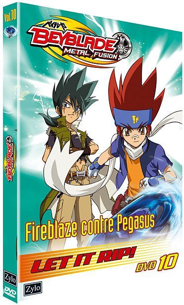 Beyblade Metal Fusion Vol. 10 : Fireblaze Contre Pegasus [DVD]