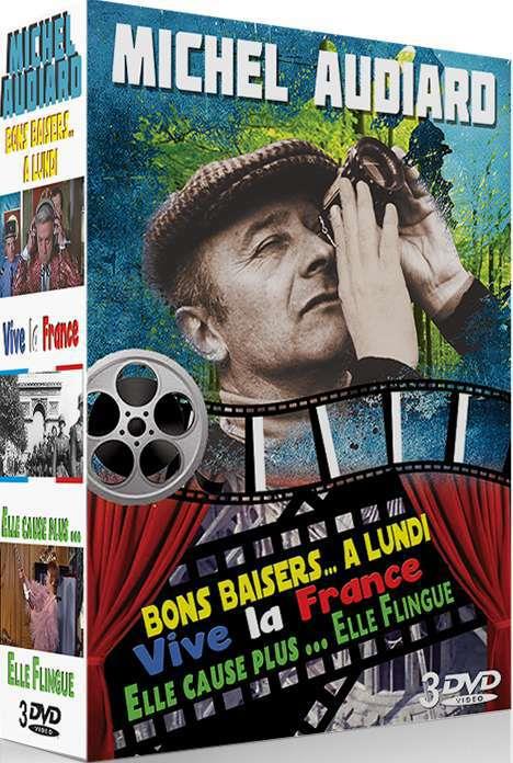 Michel Audiard : Elle cause plus, elle flingue + Bons baisers, à lundi + Vive la France [DVD] - flash vidéo