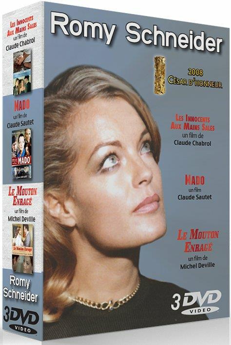 Romy Schneider : Mado + Les Innocents aux mains sales + Le mouton enragé [DVD] - flash vidéo