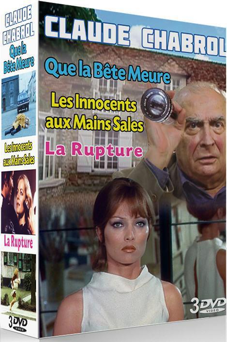 Claude Chabrol : Que la bête meure + Les Innocents aux mains sales + La rupture [DVD] - flash vidéo