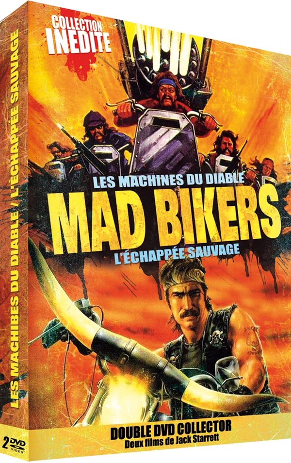 Coffret Mad Bikers: Les Machines Du Diable L'echappée Sauvage [DVD] - flash vidéo
