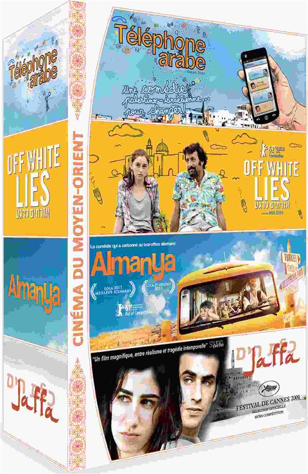 Cinéma arabo-israélien : Téléphone arabe + Almanya + Off White Lies + Jaffa [DVD]
