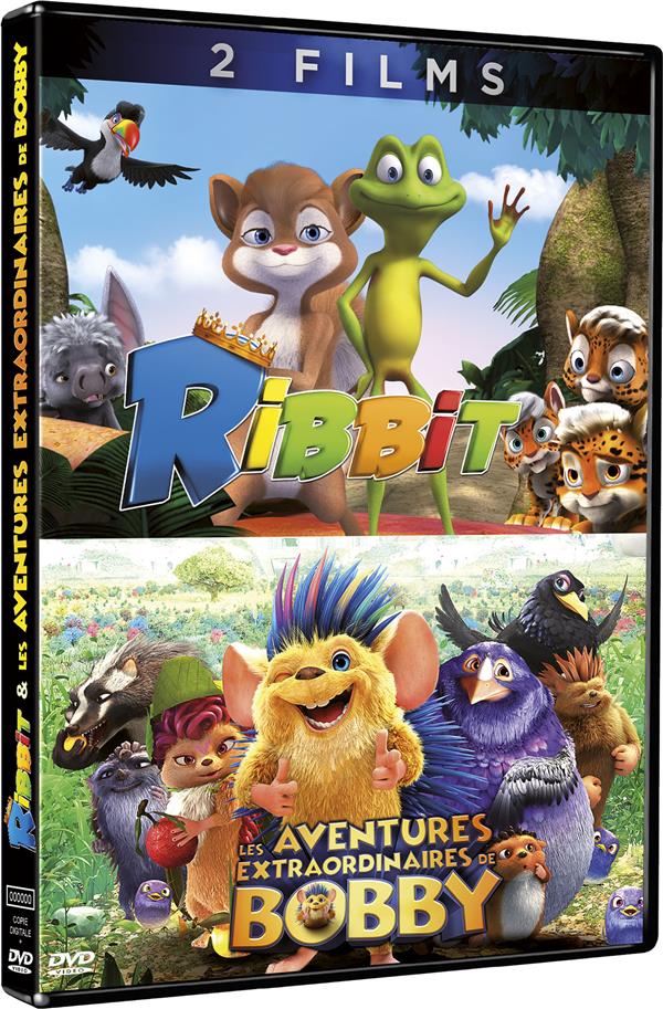 Ribbit : Prince margé lui + Les Aventures extraordinaires de Bobby [DVD] - flash vidéo