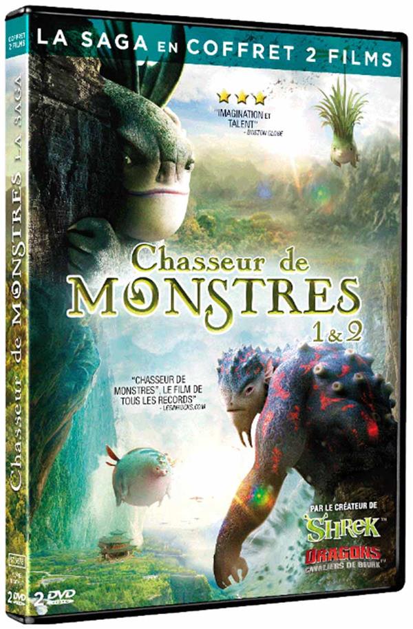 Coffret Chasseur De Monstres 1 Et 2 : Chasseur De Monstres  Le Destin Du Royaume [DVD]