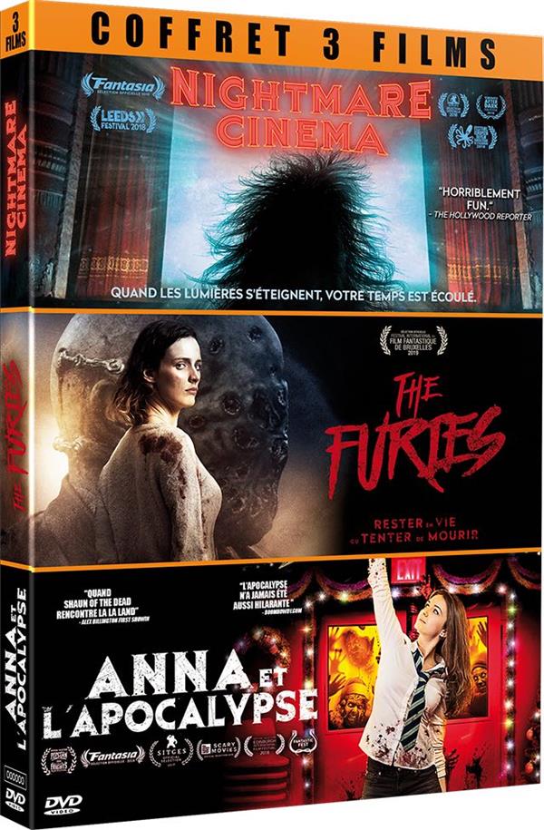 Nightmare Cinema + The Furies + Anna et l'apocalypse [DVD] - flash vidéo