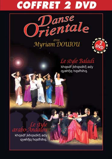 Coffret Danse orientale Le style - Le Style Baladi ; Le Style Arabo-Andalou [DVD]