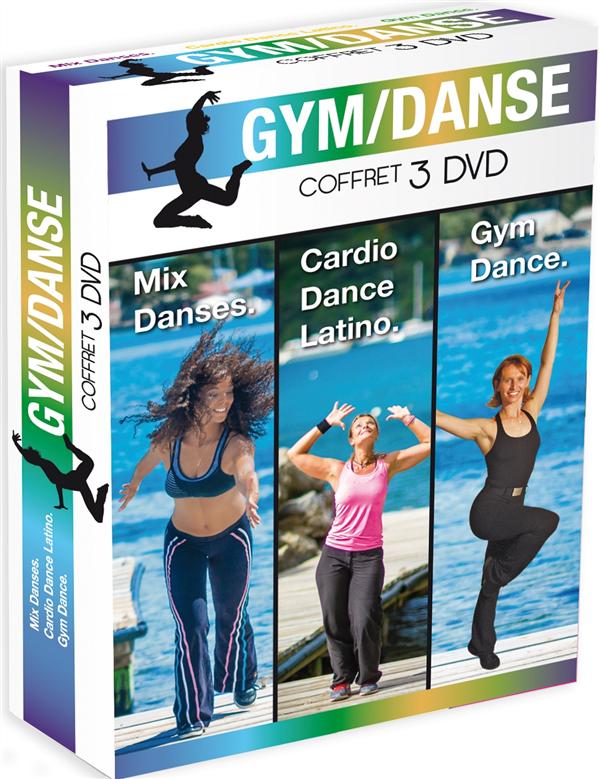 Coffret Gym-Dance : Mix Danses + Cardio Dance Latino + Gym Dance [DVD] - flash vidéo