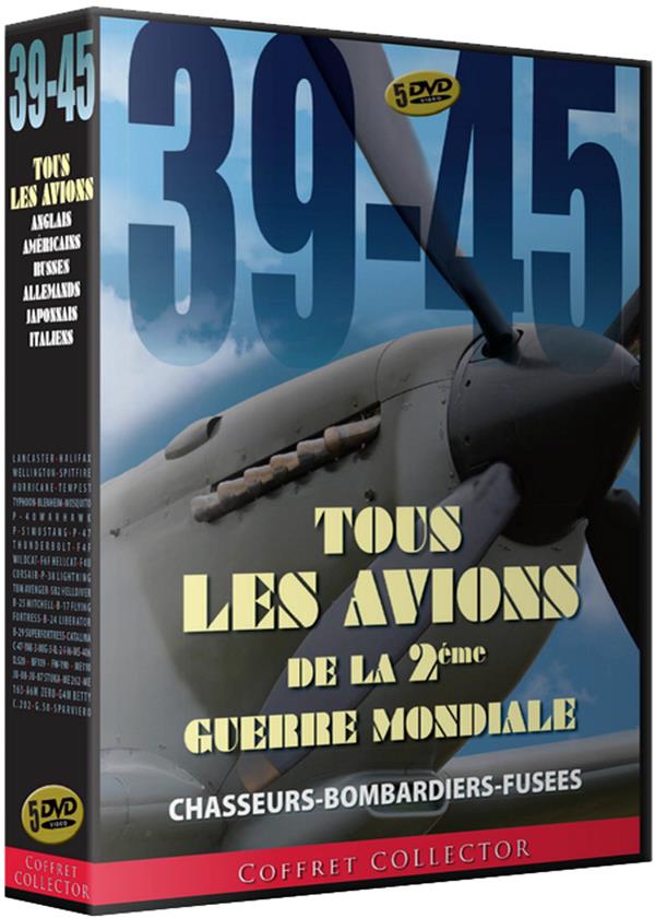 39-45 : Tous les avions de la 2ème Guerre Mondiale, Chasseurs - Bombardiers - Fusées [DVD]