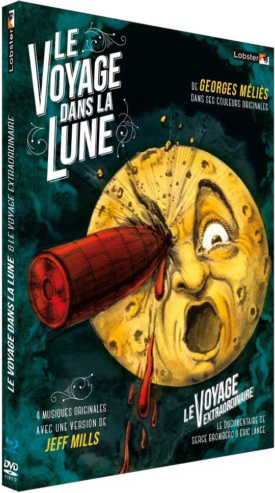 Le Voyage dans la Lune de Georges Méliès en couleurs + Le voyage extraordinaire [Blu-ray] - flash vidéo