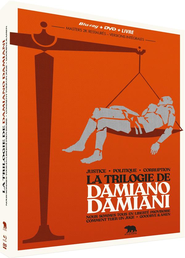 Justice . Politique . Corruption - La Trilogie de Damiano Damiani : Nous sommes tous en liberté provisoire + Comment tuer un juge + Goodbye & Amen [Blu-ray]