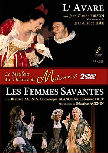 Coffret Molière : L'avare Les Femmes Savantes [DVD] - flash vidéo