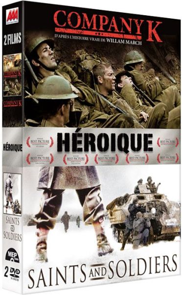 Coffret Héroïque : Saints And Soldiers Company K [DVD] - flash vidéo