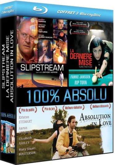 Coffret 100% Absolu : Slipstream  La Dernière Mise  Absolution In Love [Blu-Ray]