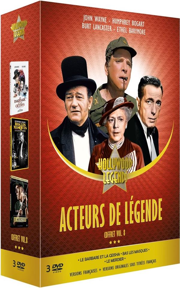 Acteurs de légende Vol. 8 : Le Barbare et la Geisha + Dieu seul le sait + Le Merdier [DVD] - flash vidéo