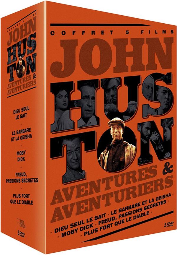 John Huston - Aventures et aventuriers - Coffret 5 Films [DVD]