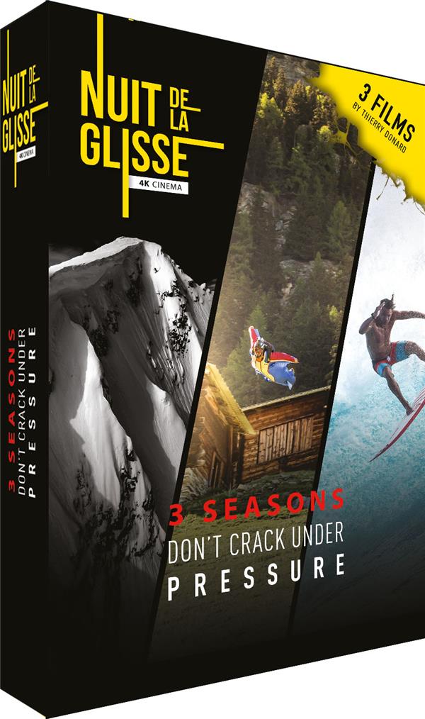 La Nuit de la glisse : Don't Crack Under Pressure - Intégrale Saisons 1 + 2 + 3 [DVD] - flash vidéo