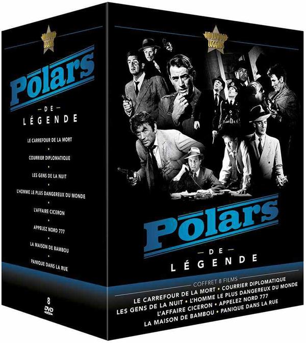 Polars de légende - Coffret 8 films [DVD] - flash vidéo
