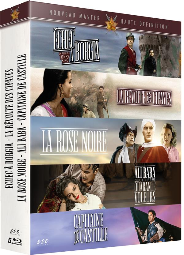 Les Epées de légende - Coffret 5 films [Blu-ray]